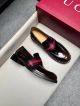 Gucci Man Dark Brown Calfskin Business Leather Shoes 042887 (2)_th.jpg